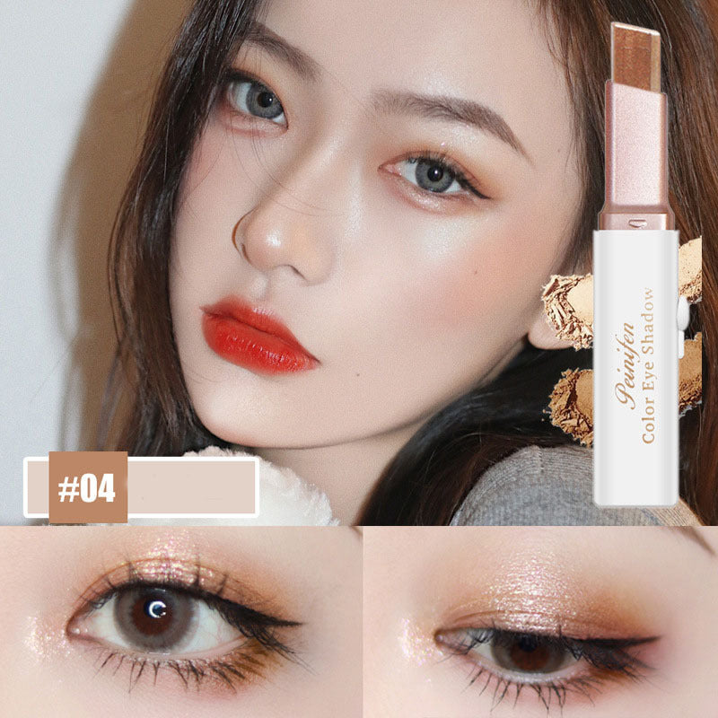 Lazy Eyeshadow Stick Stereo Gradient Shimmer Double Color Eye Shadow Pen Waterproof Easy To Wear Eyeshadow Lazy Eyeshadow Stick Stereo Gradient Shimmer Double Color Eye Shadow Pen Waterproof Easy To Wear Eyeshadow